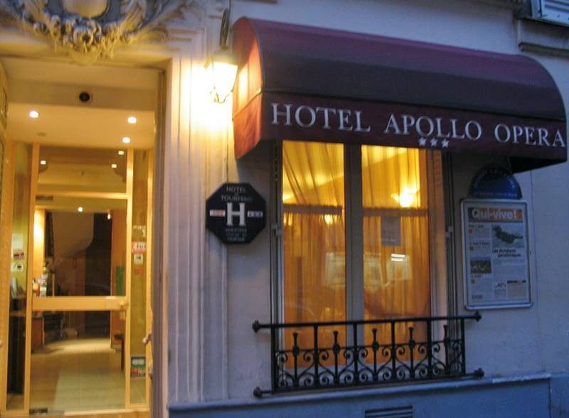 Hotel Apollo Opera Paris Exterior foto